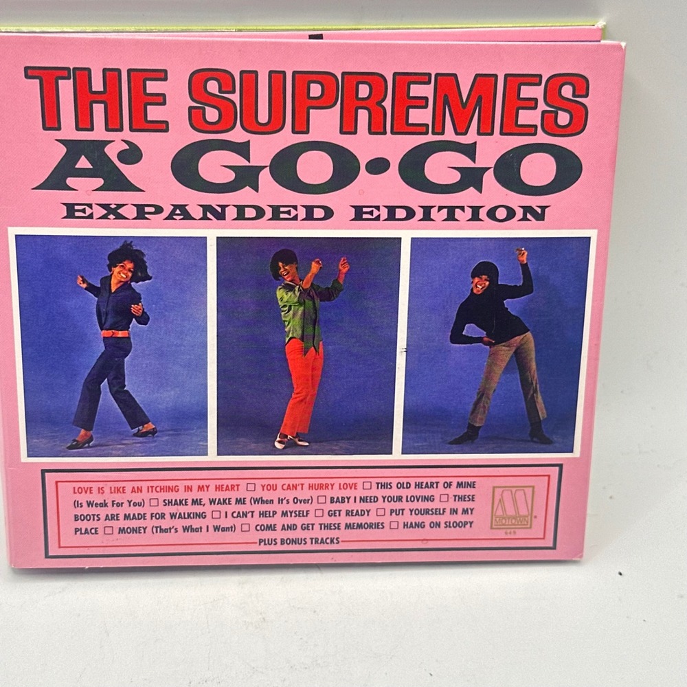 The Supremes A Go-Go Expanded Edition 2-CD Motown 2017 Reissue Soul Pop NM OOP